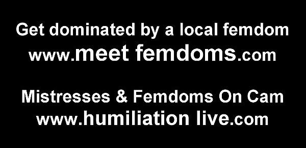 You have to be locked up in chastity